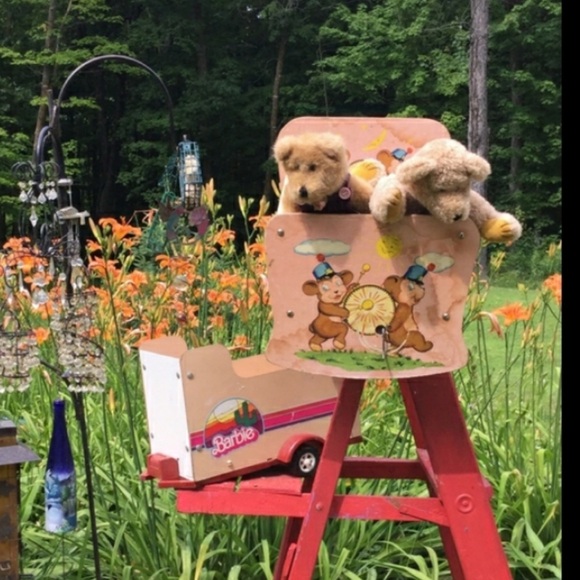 Vintage Tunic Velour Top Red Carter's Size 3 Months VNPLVC - Picture 8 of 16